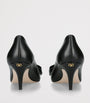 Valentino Garavani Black Leather Bowow Pumps 65
