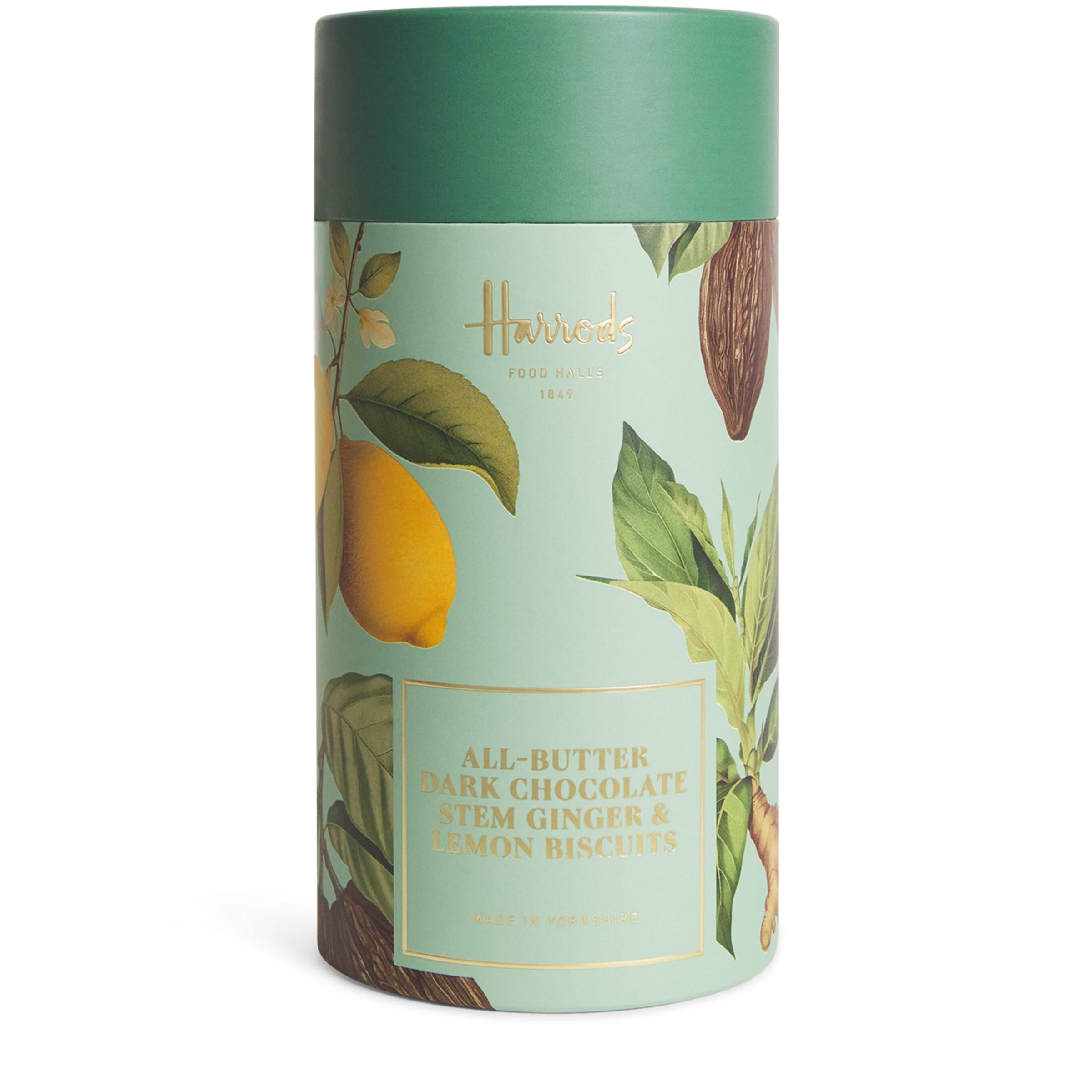 All Butter Dark Chocolate Stem Ginger and Lemon Biscuits (200g)