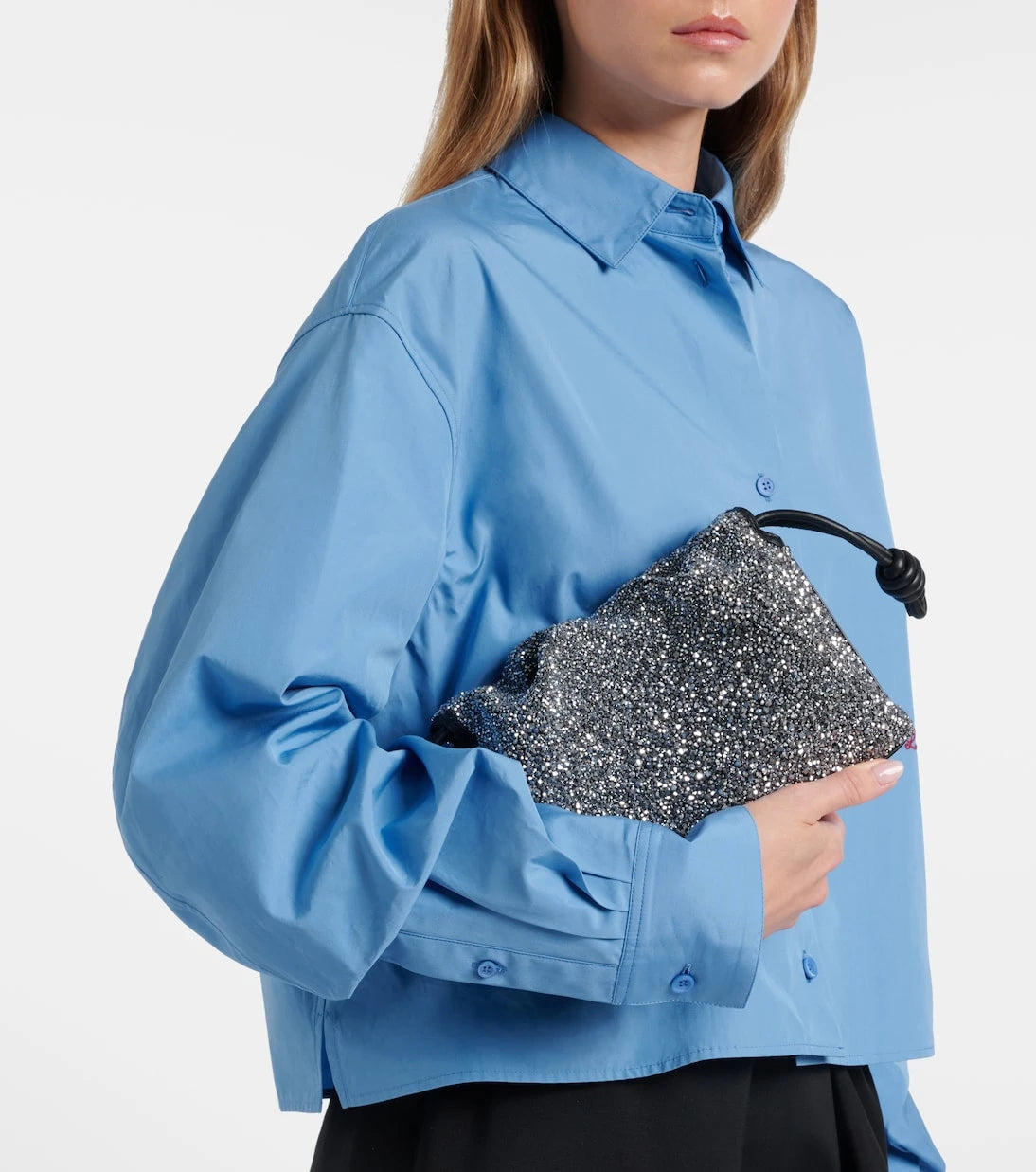 Loewe - Flamenco Mini beaded clutch
