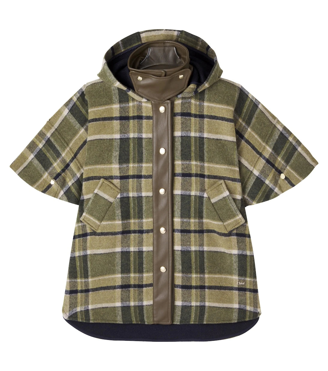 Chloé Kids - Plaid coat