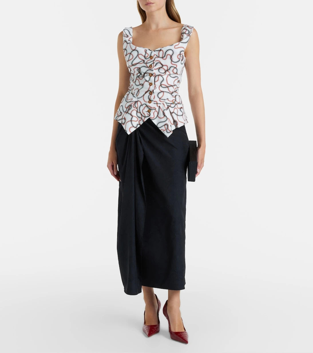 Vivienne Westwood - Monday printed cotton vest