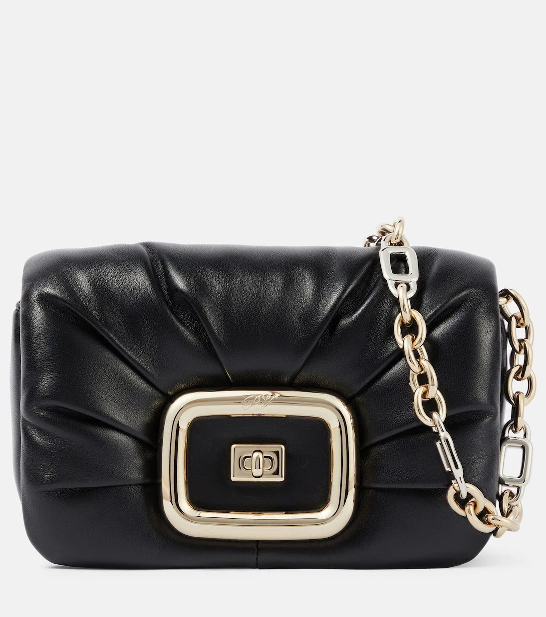 Roger Vivier - Viv' Mini leather shoulder bag