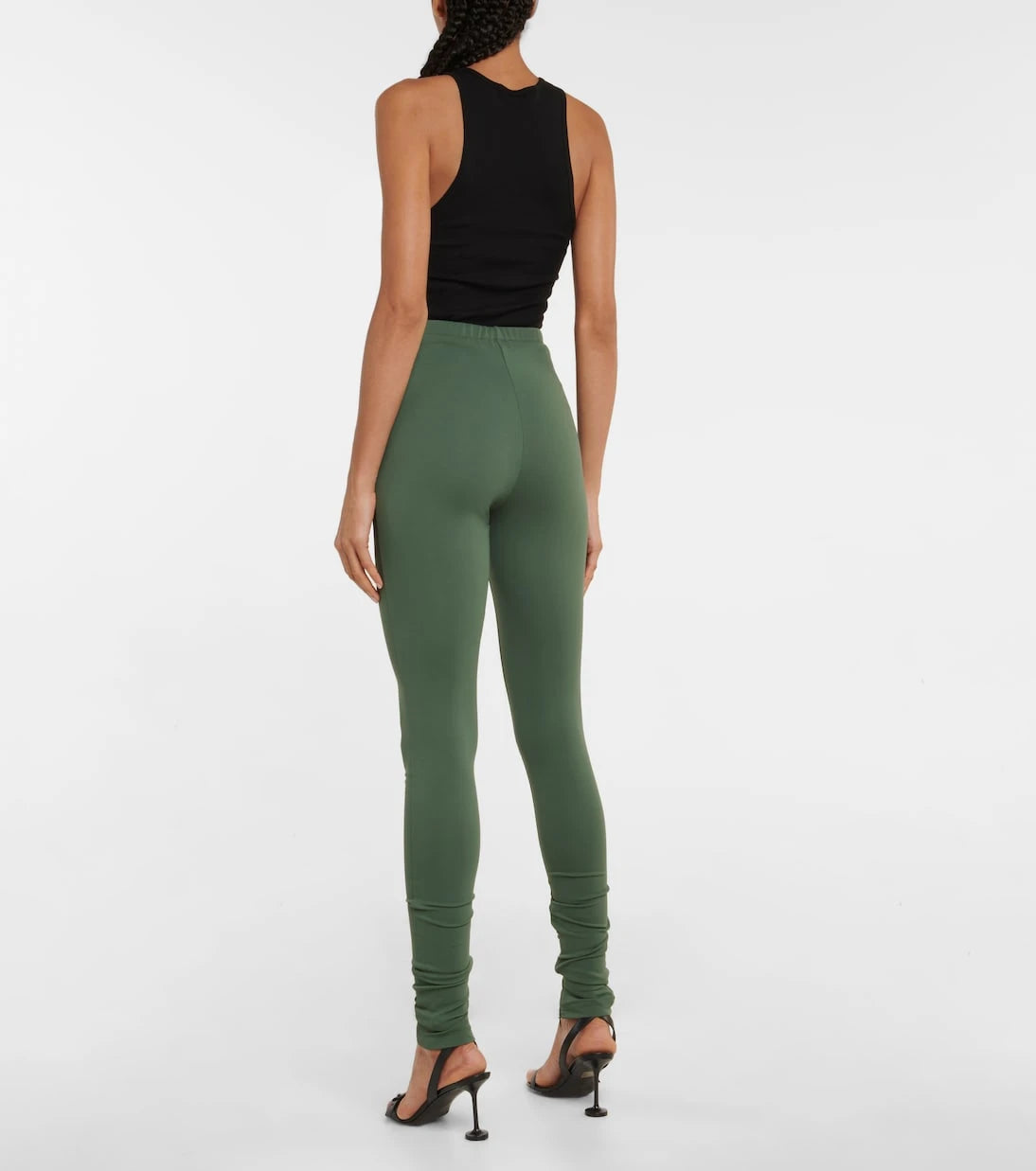 Wardrobe.NYC - Side Split high-rise leggings
