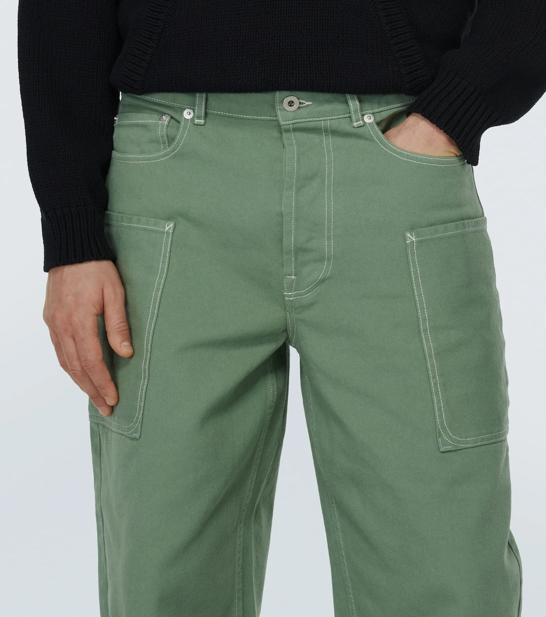 Kenzo - Low-rise wide-leg jeans