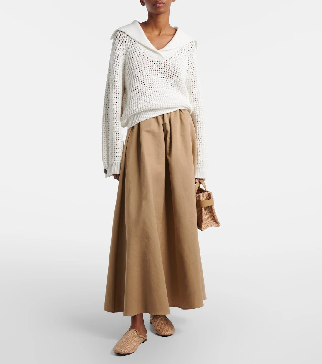 Brunello Cucinelli - Cotton-blend sweater