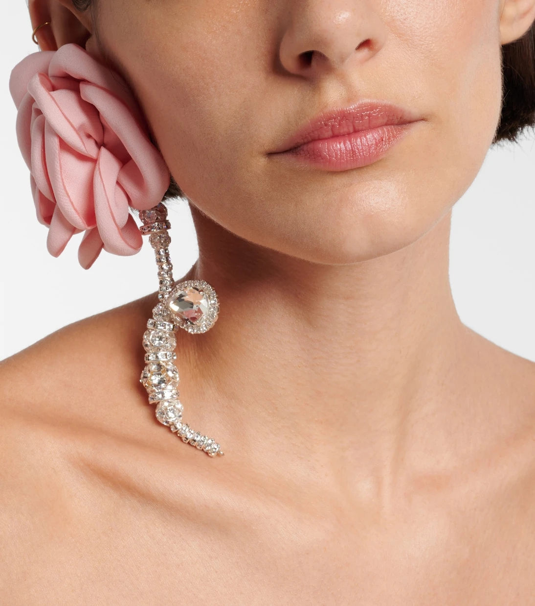 Magda Butrym - Embellished gold-plated single earring
