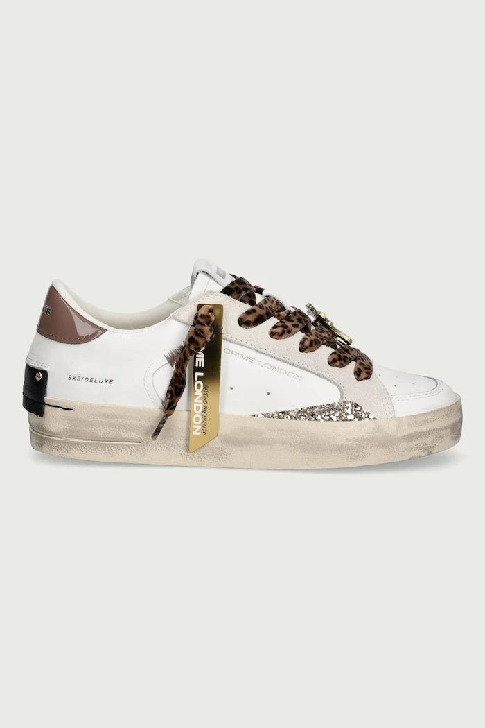 SK8 DELUXE kadın deri spor ayakkabı