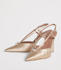 Satin Moore Slingback Pumps 90