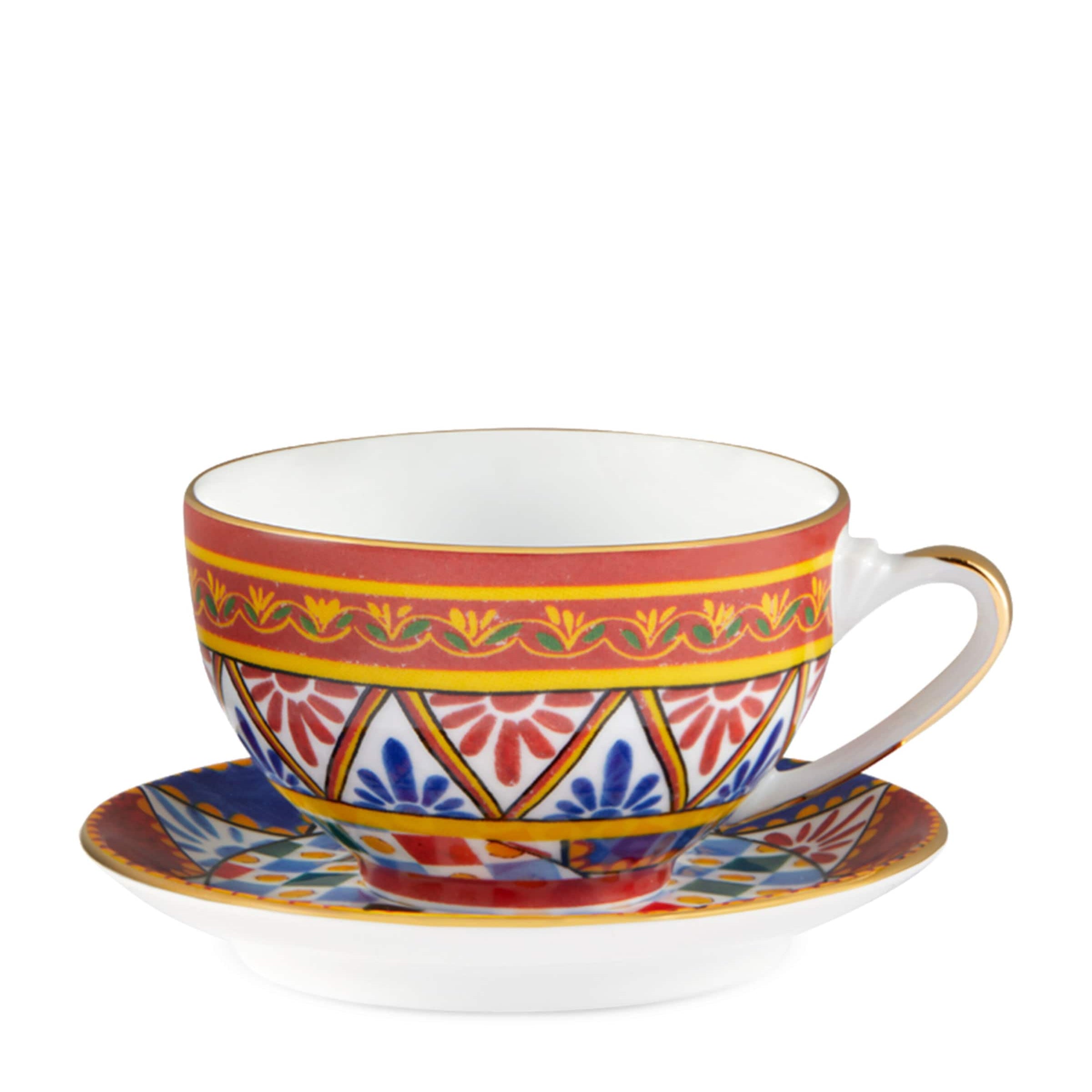 Dolce & Gabbana Casa Carreto Teacup and Saucer
