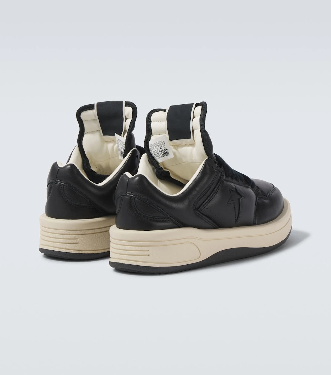 Rick Owens - x Converse deri spor ayakkabı