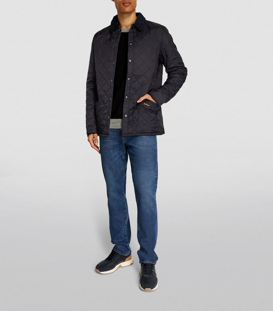 Navy Heritage Liddesdale Quilted Jacket