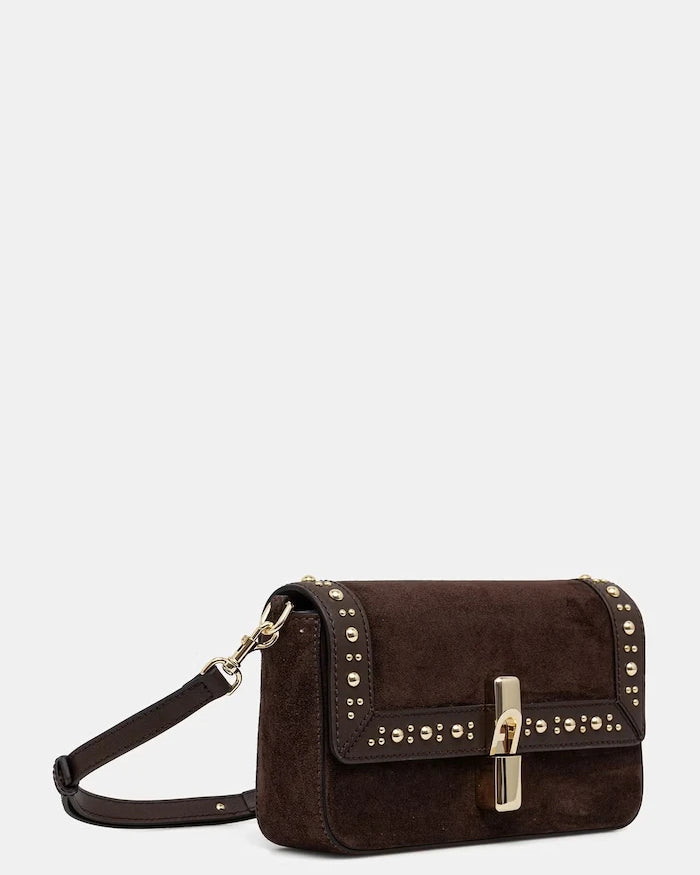 Furla kadın süet crossbody çanta