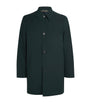 Paul Smith Green Wool Mac with Gilet