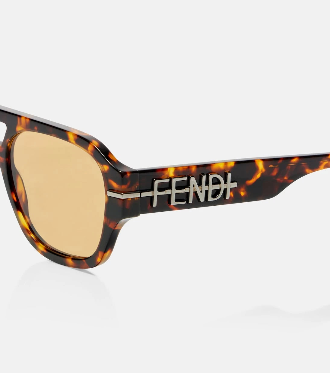 Fendi - Fendigraphy aviator sunglasses