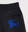 Black Nylon EKD Shorts