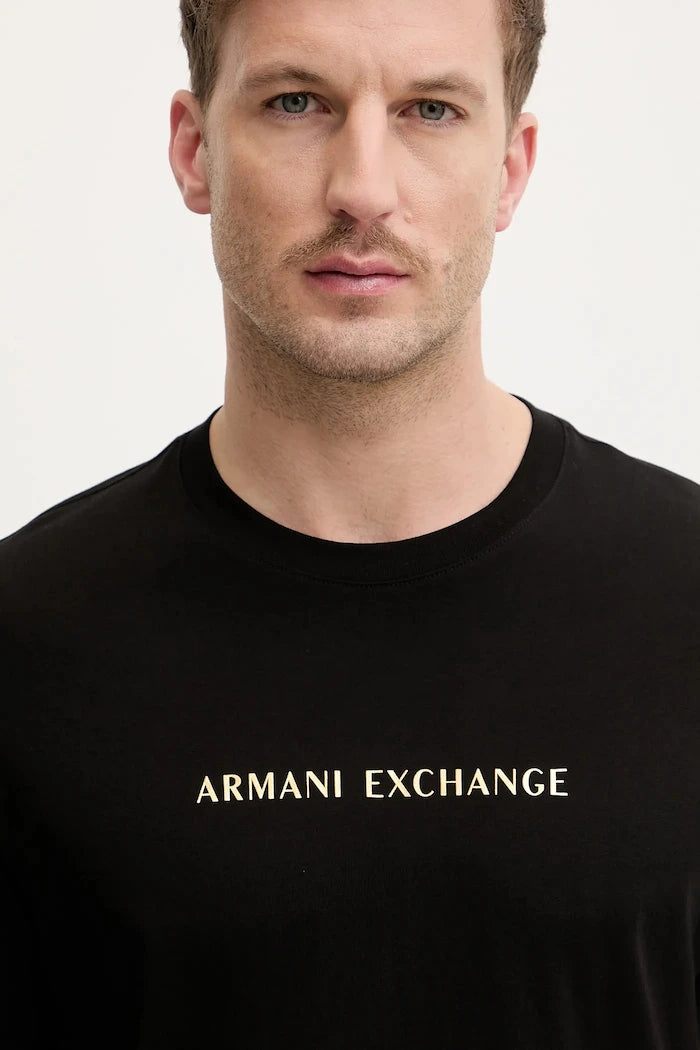 Памучна тениска Armani Exchange