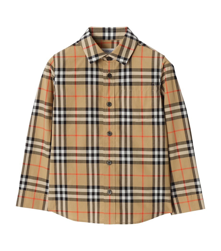 Burberry Kids Cotton Check Shirt (3-12 Years)