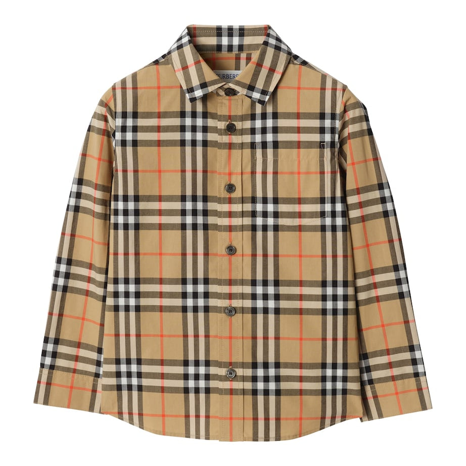 Burberry Kids Cotton Check Shirt (3-12 Years)