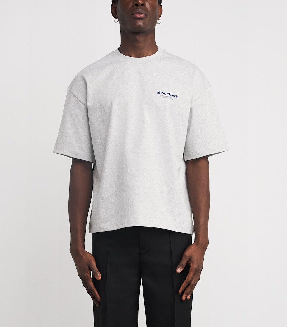 Cotton Back Emblem T-Shirt