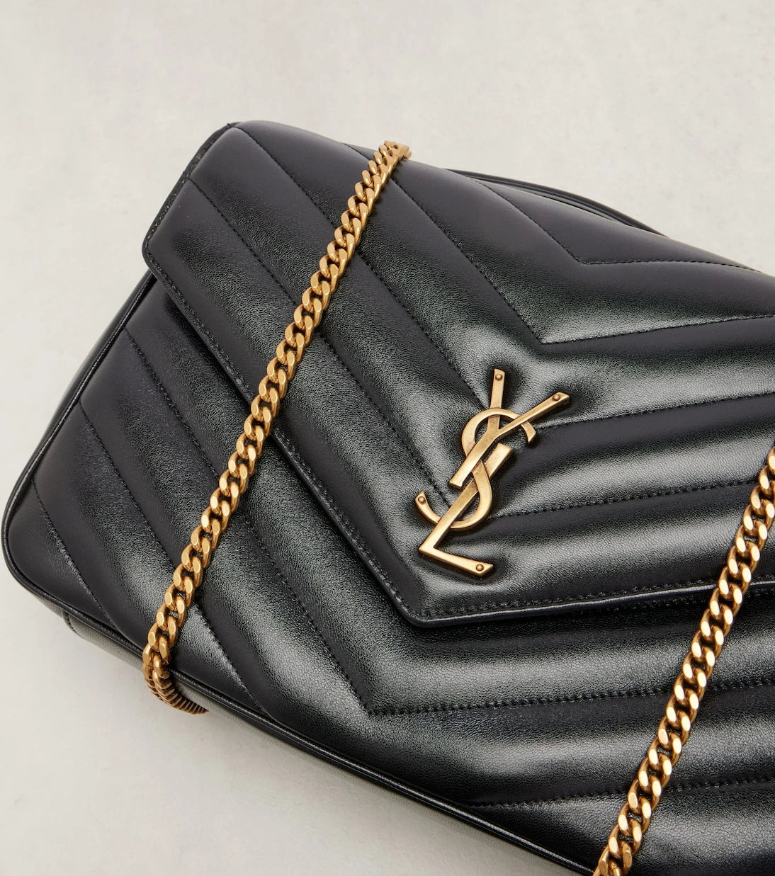 Saint Laurent - Loulou Large leather shoulder bag