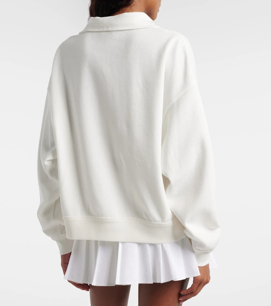 Brunello Cucinelli - Cotton-blend zip-up sweatshirt