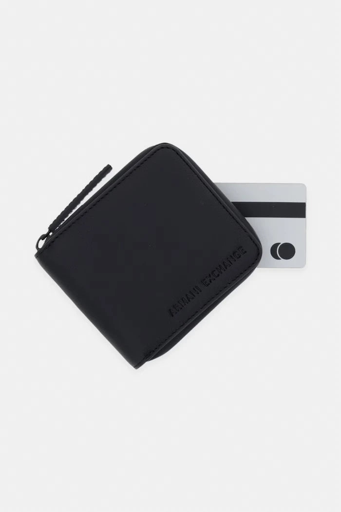 Armani Exchange портфейл мъжки от имитация на кожа
