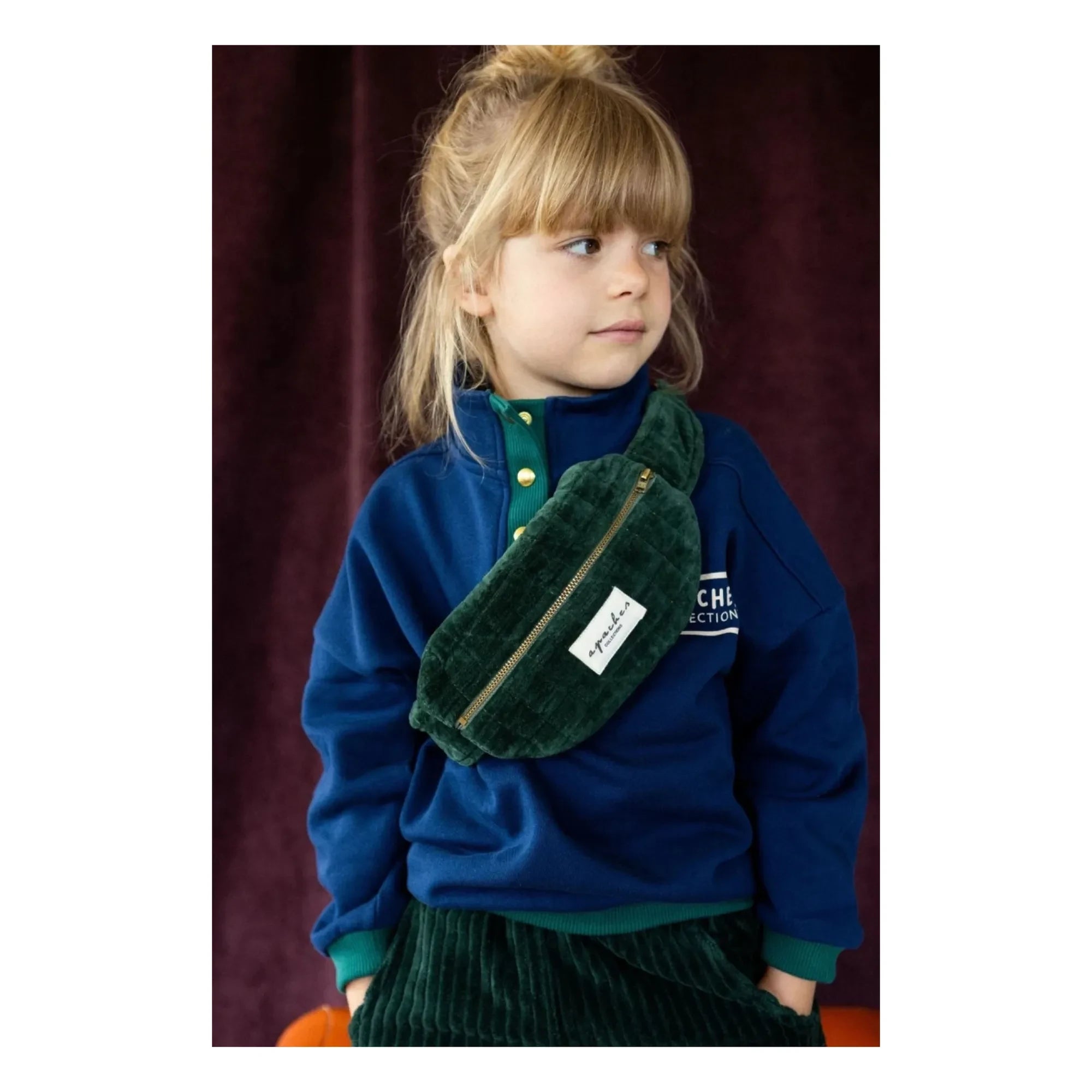 Apaches - Banana Padded Kela | Forest Green