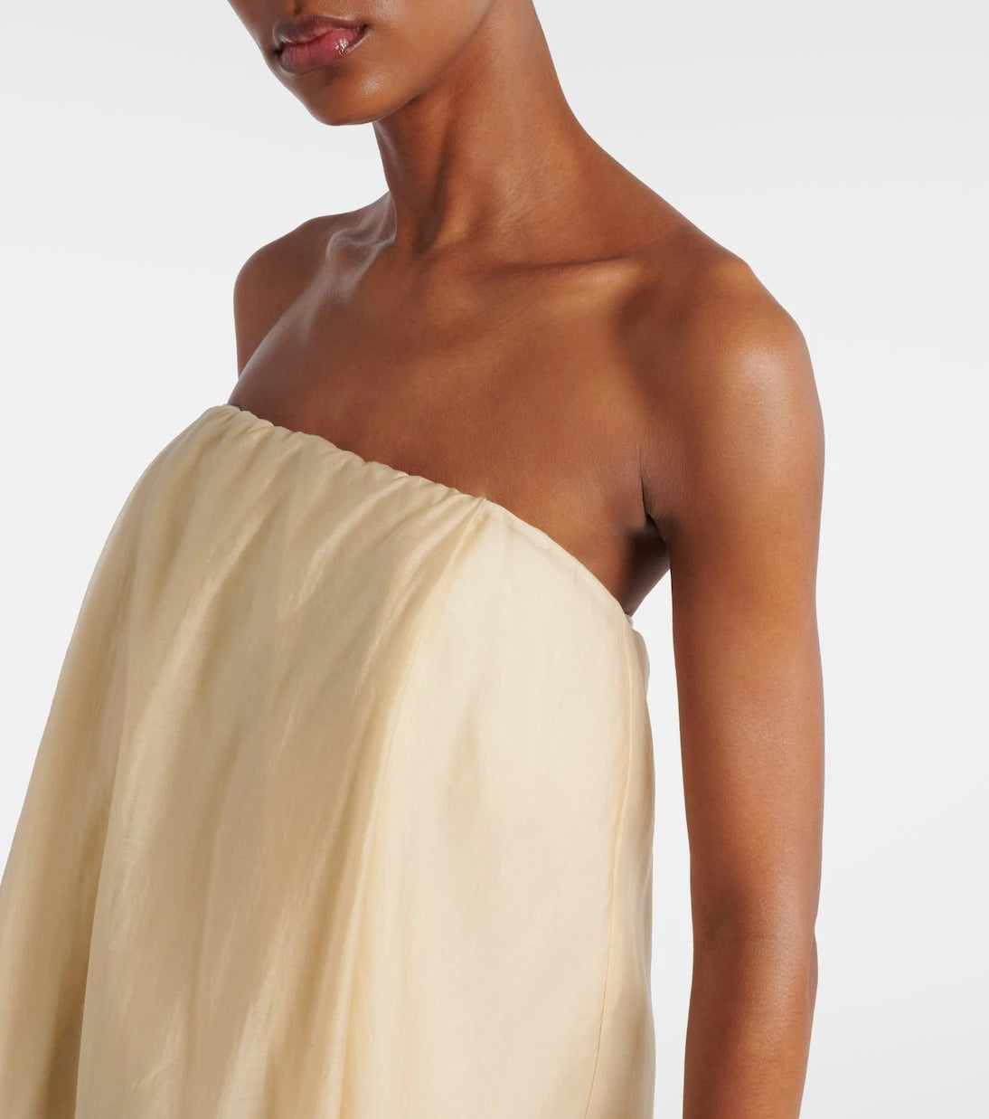 Entire Studios - Bob strapless maxi dress