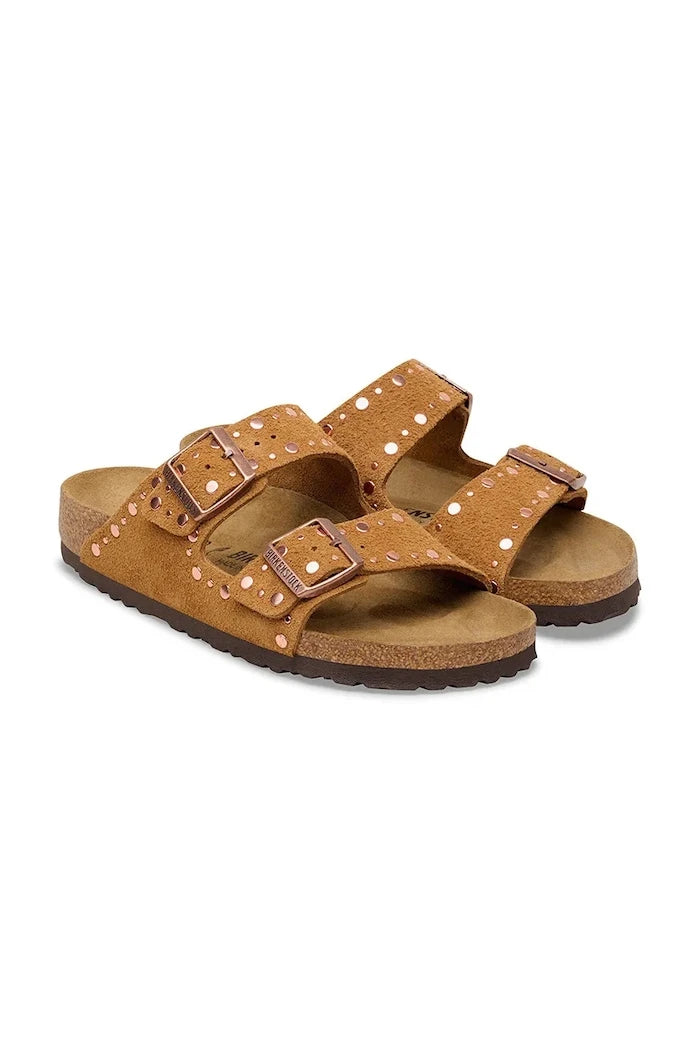 Birkenstock Kadın Düz Taban Süet Terlik