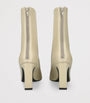 Ivory Nappa Ankle Boots 85