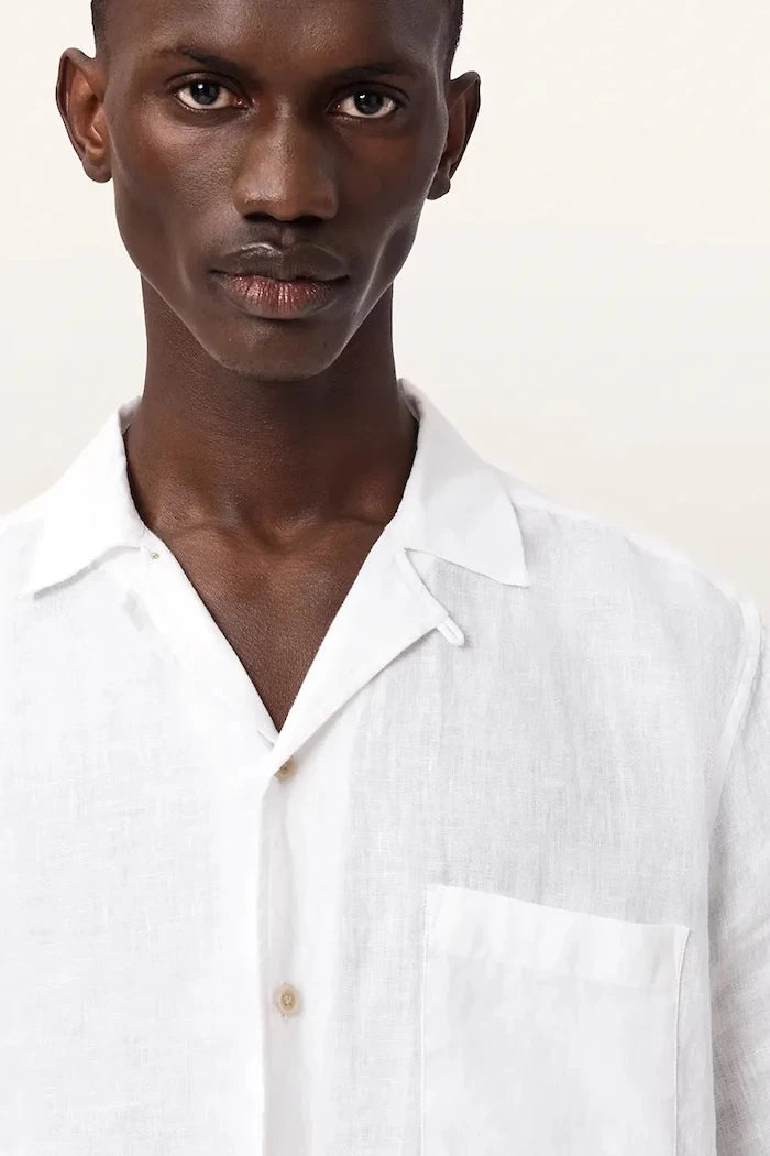 AllSaints erkek keten gömlek TRI