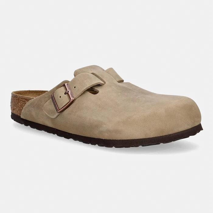Birkenstock Erkek Nubuk Terlik Boston