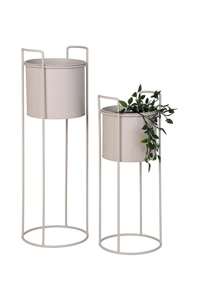 Саксия със стойка House Nordic Rabo 18 x 50 / 21,5 x 65 cm (2 броя)