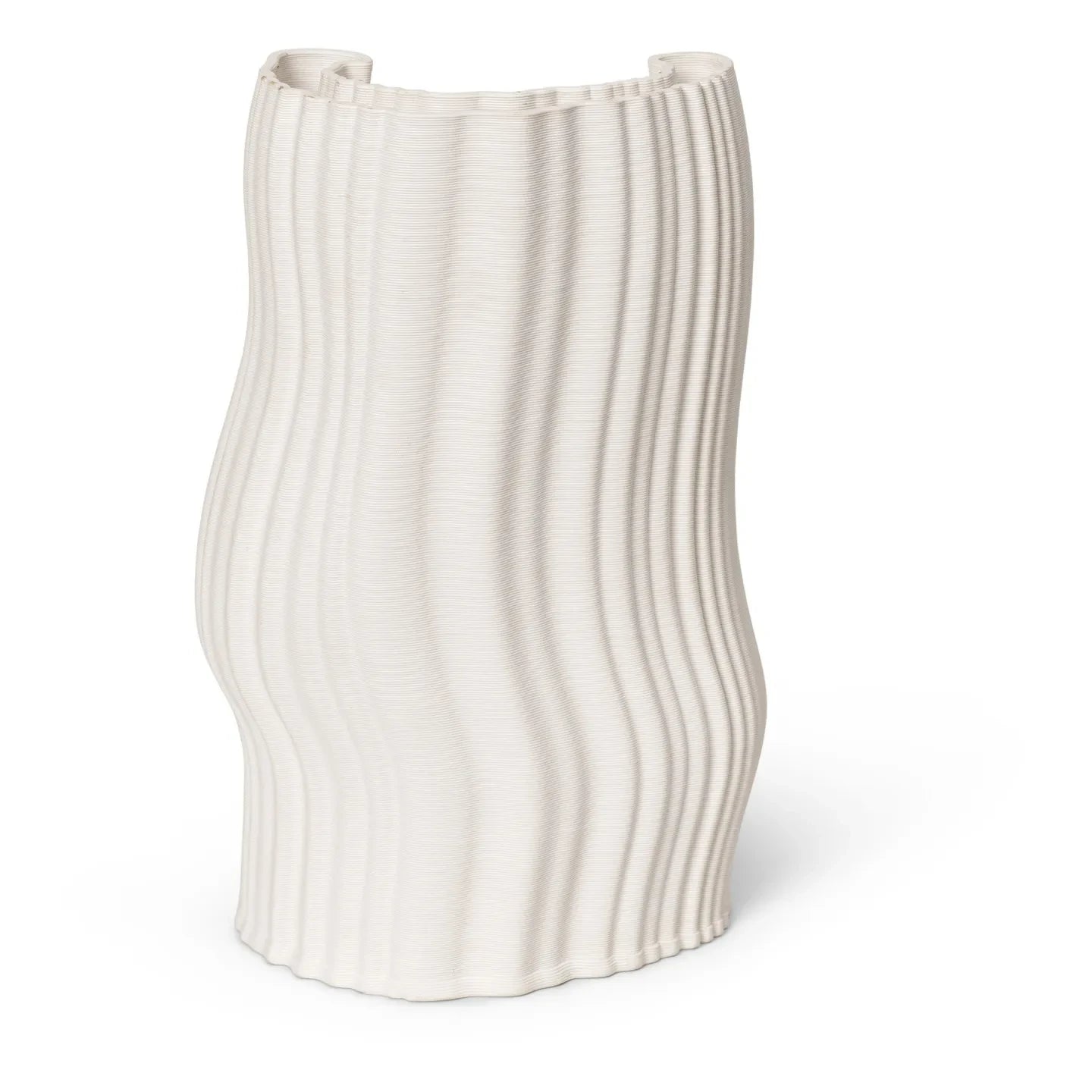 Ferm Living - Moire vase | Off-White