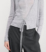St. Agni Merino Wool Wrap Top
