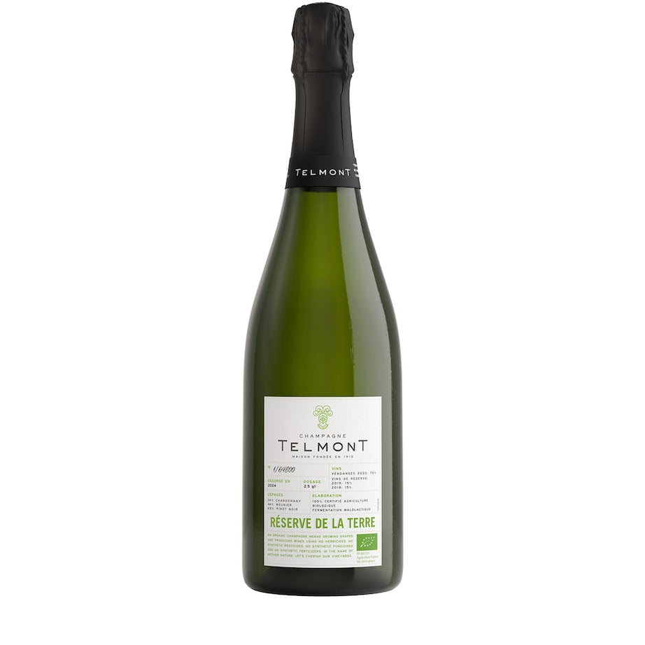 Champagne Telmont Telmont Reserve De La Terre Champagne (75cl)