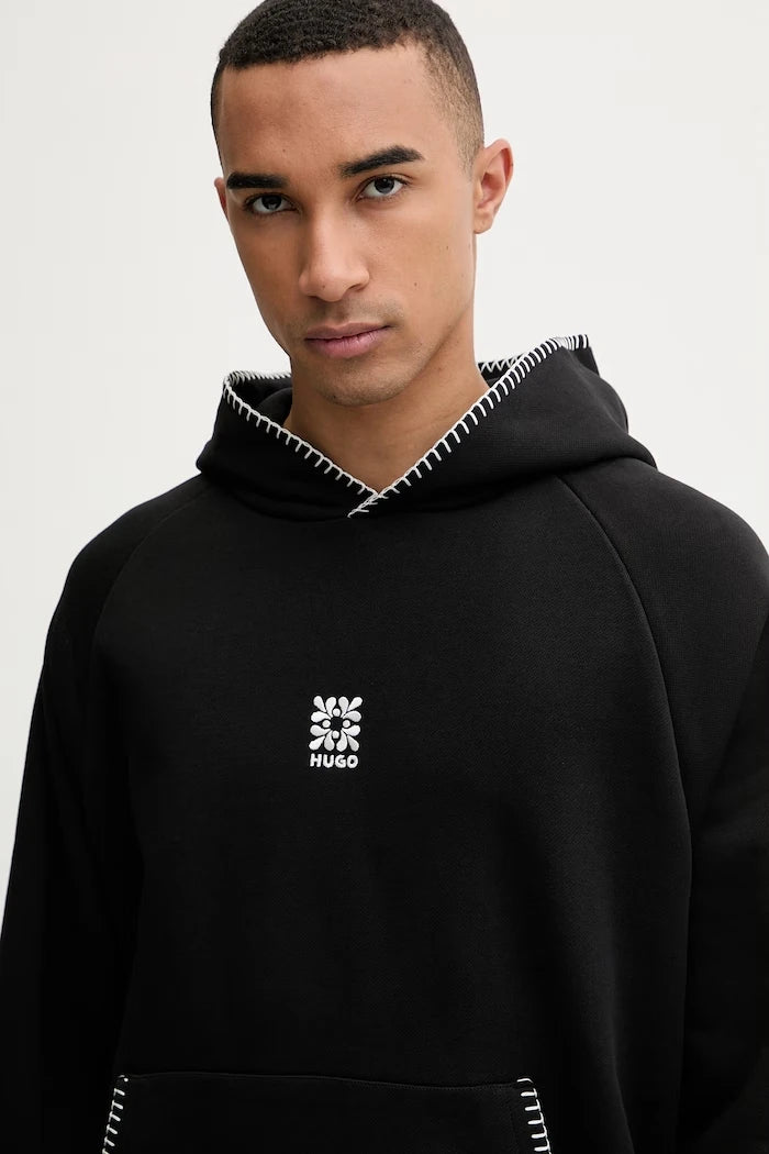 HUGO суичър мъжки от памук Darohood