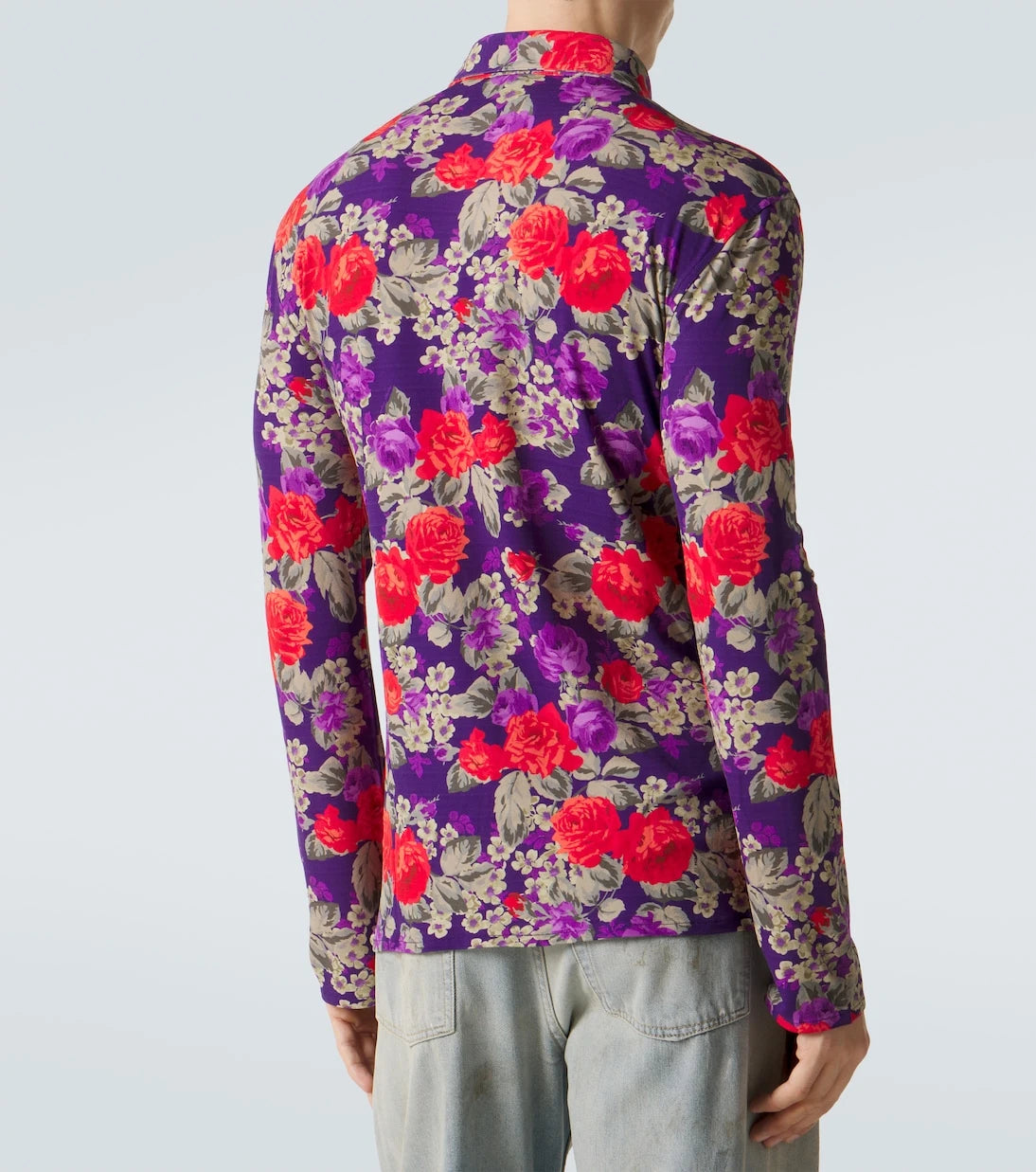 Acne Studios - قميص بنقشة زهور