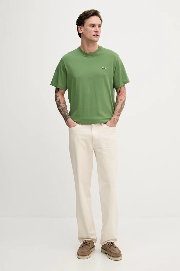 Lacoste basic erkek pamuklu tişört