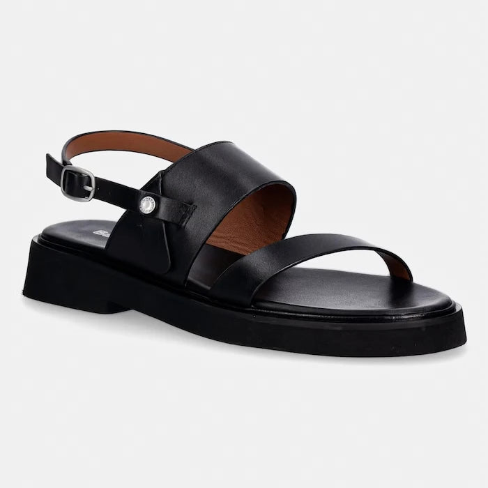 Barbour Dakota Deri Kadın Platform Sandalet