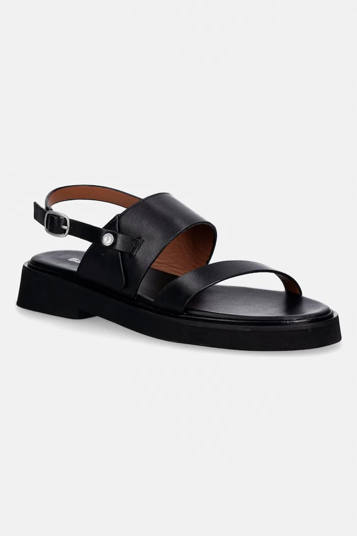 Barbour Dakota Deri Kadın Platform Sandalet