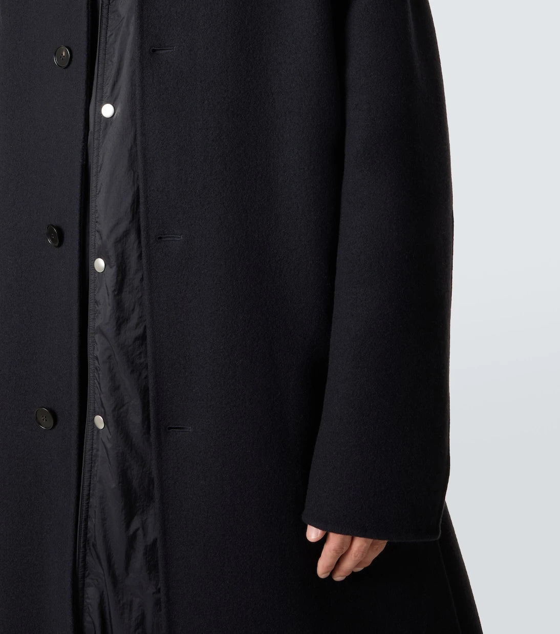 Moncler Genius - + Jil Sander virgin wool down coat