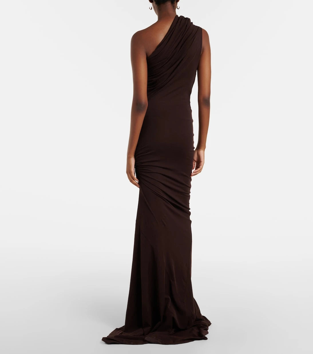 Entire Studios - One-shoulder cotton-blend jersey gown