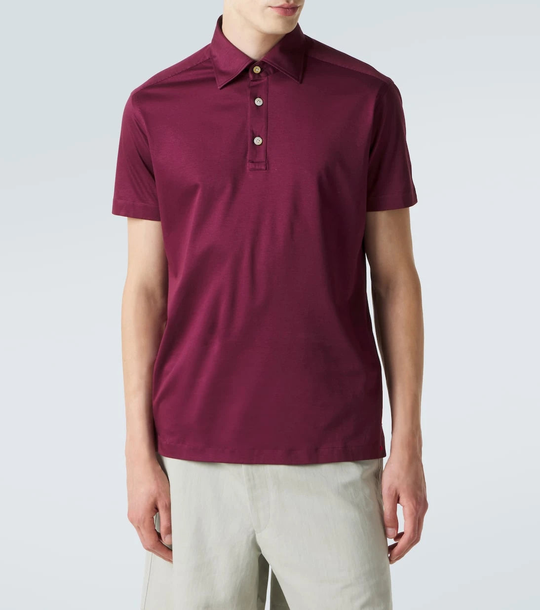 Kiton - Cotton polo shirt