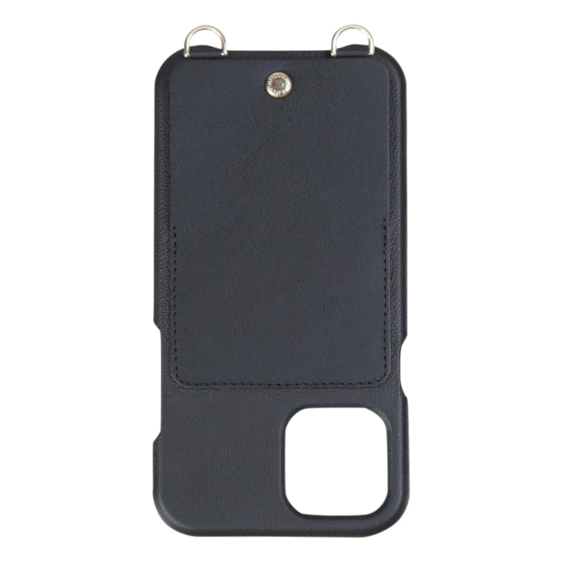 Louvini - Lou Leather iPhone Case | Black