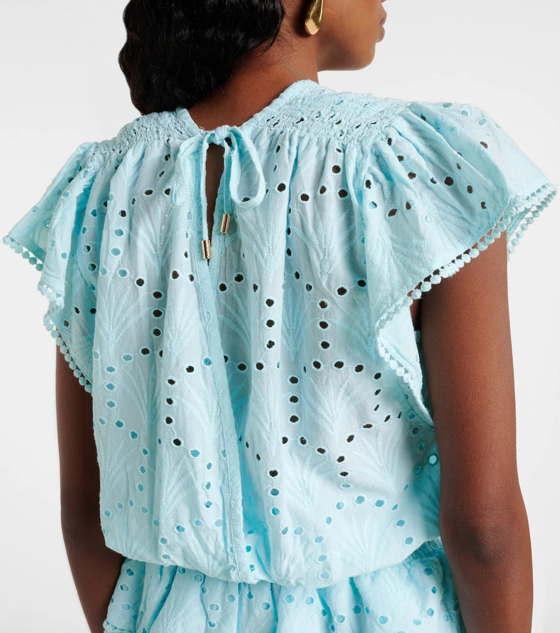 Melissa Odabash - Jess cotton crochet minidress