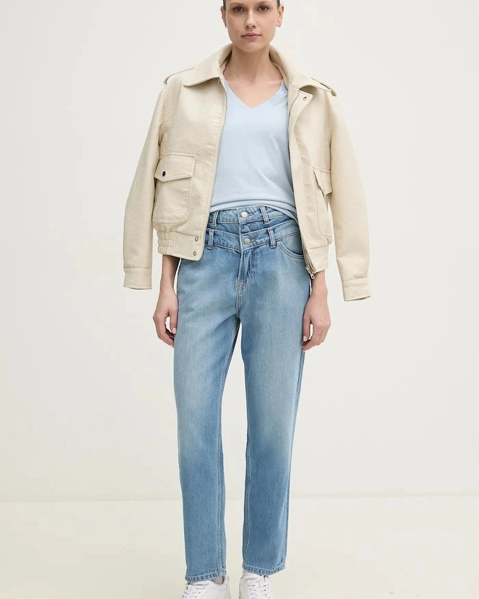 Pepe Jeans TAPERED JEANS UHW DOUBLE