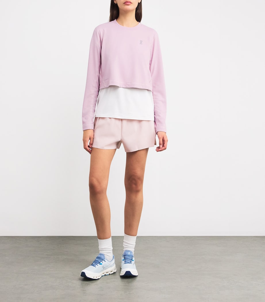 On Purple Train Long-T Top