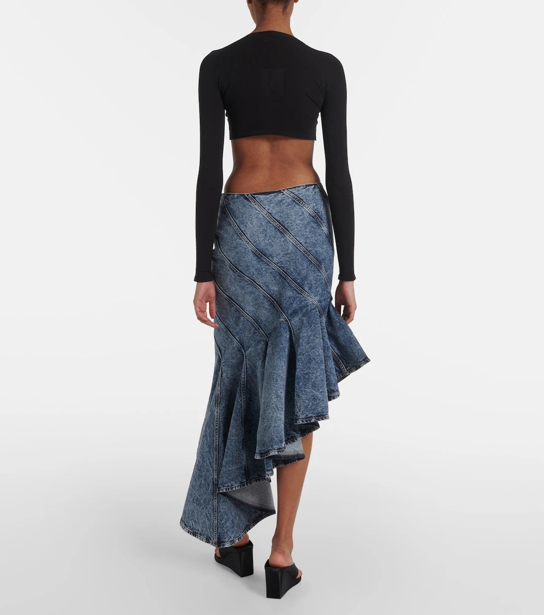 Alaïa - Jersey crop top