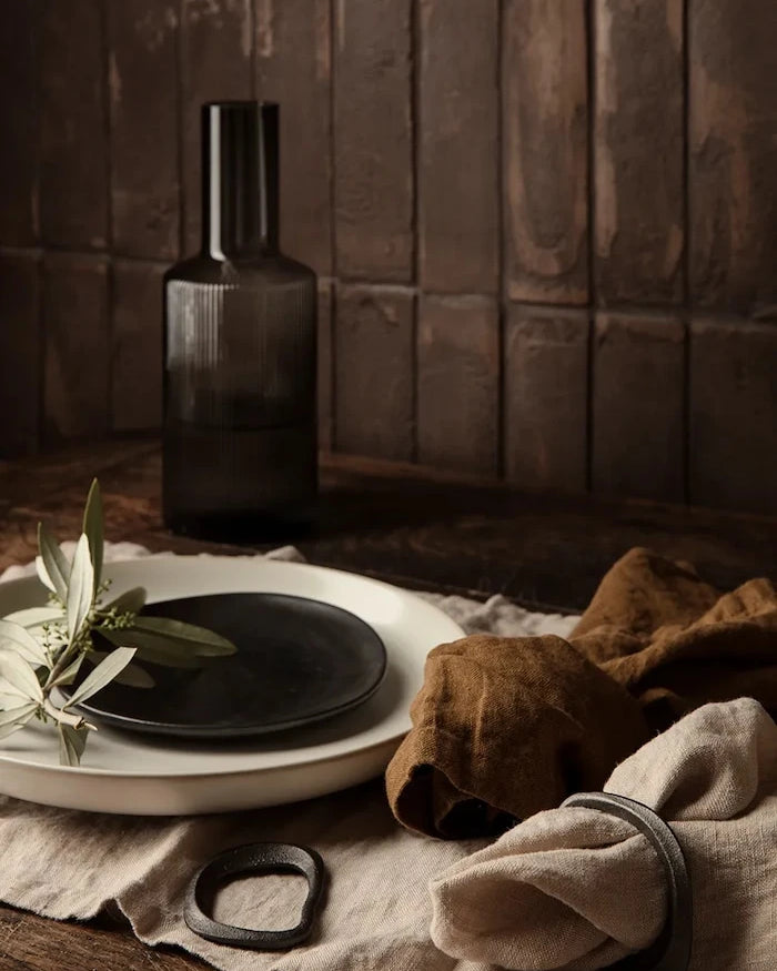 ferm LIVING Flow Peçete Halkası (4 Parça)